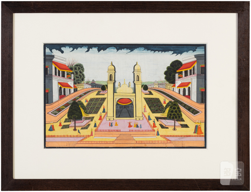Architectural landscape, India, probably Jaipur, late 18th century - 图2